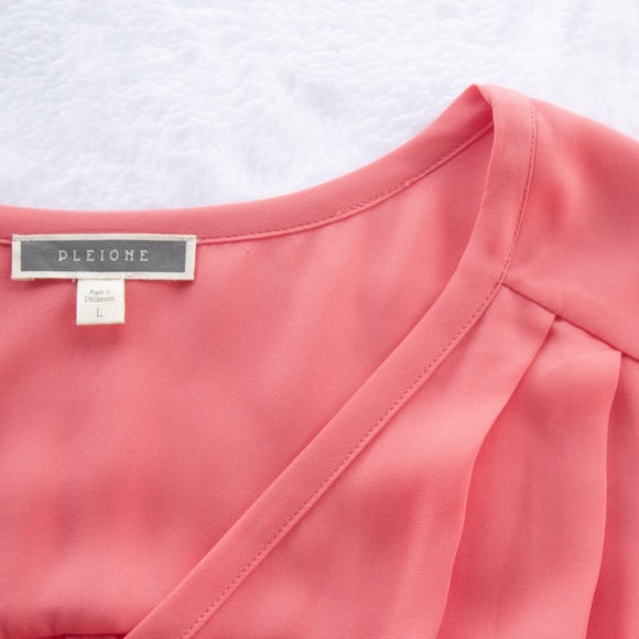 Pleione Coral Blouse - Picture 3 of 6